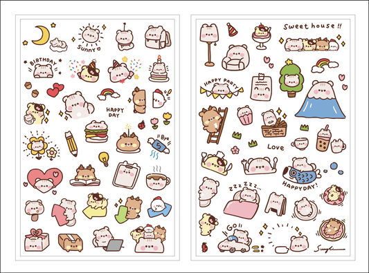 紙質轉印貼 (2款各一入)