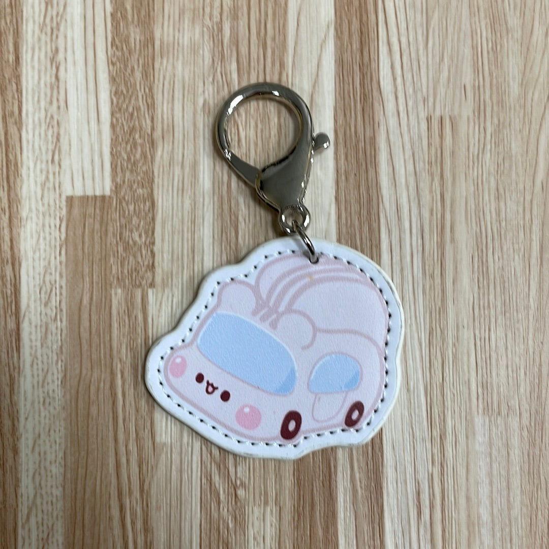 福利品 皮革車車吊飾