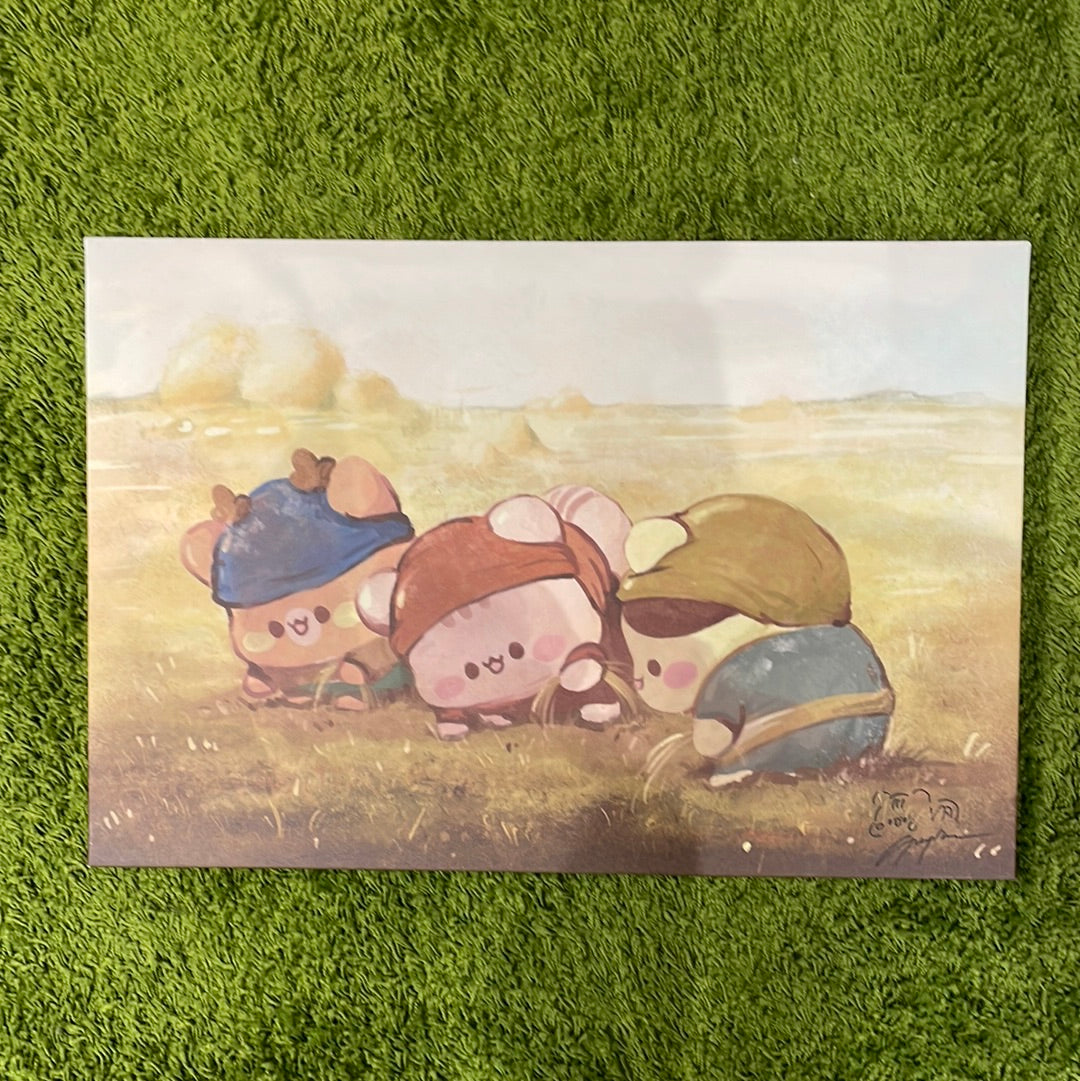 展示品出清 拾穗 大無框畫(只能順豐、不能選超商寄送)