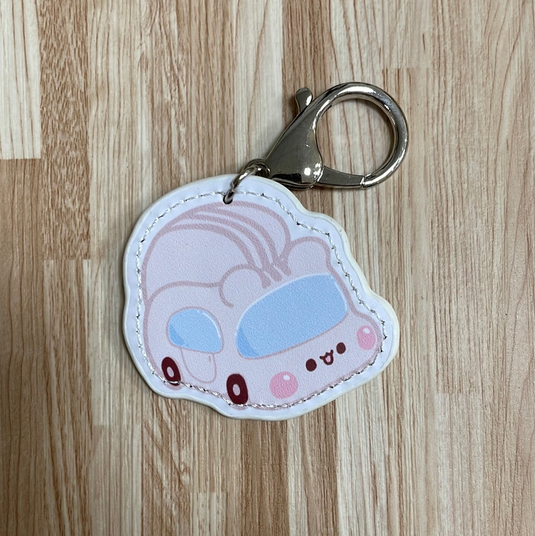 福利品 皮革車車吊飾