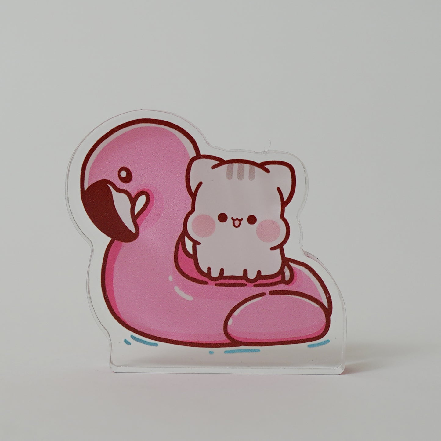 喵尼泳圈小立牌