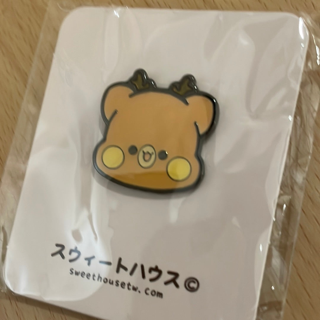 Bug 鹿尼金屬胸章 褪色